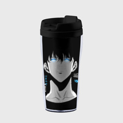 Термокружка-непроливайка Поднятие уровня в одиночку - Сон Джин Ву Solo leveling