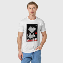 Мужская футболка хлопок Arise - solo leveling - фото 2