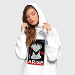 Платье-худи хлопок Arise - solo leveling - фото 2