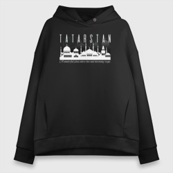 Женское худи Oversize хлопок Tatarstan