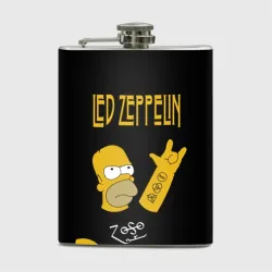 Фляга Led Zeppelin Гомер Симпсон рокер