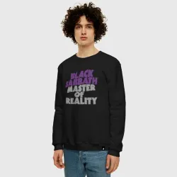 Мужской свитшот хлопок Black Sabbath Master of Reality - фото 2