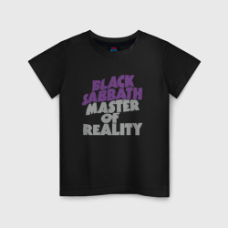 Детская футболка хлопок Black Sabbath Master of Reality
