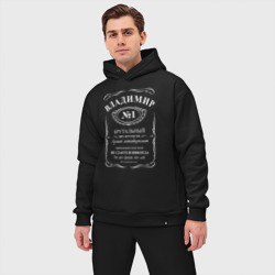 Мужской костюм oversize хлопок Владимир в стиле Jack Daniels - фото 2