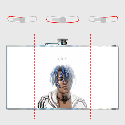 Фляга XXXTentacion - art - фото 5