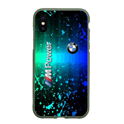 Чехол для iPhone XS Max матовый BMW m power - motorsport extreme