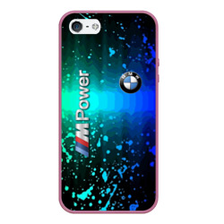 Чехол для iPhone 5/5S матовый BMW m power - motorsport extreme