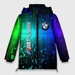 Женская зимняя куртка Oversize BMW m power - motorsport extreme