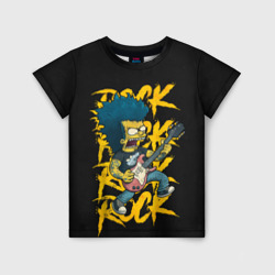 Детская футболка 3D Rock Simpson