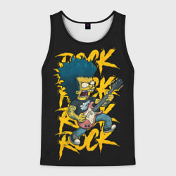 Мужская майка 3D Rock Simpson