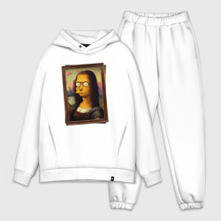 Мужской костюм oversize хлопок Mona Simpson