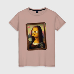 Женская футболка хлопок Mona Simpson
