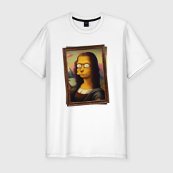 Мужская футболка хлопок Slim Mona Simpson