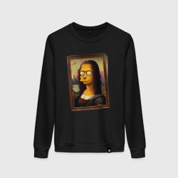 Mona Simpson – Свитшот из хлопка с принтом купить со скидкой в -13%