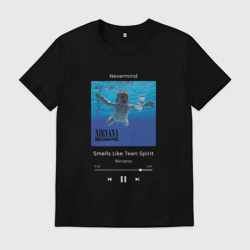 Мужская футболка хлопок Nirvana Smells Like Teen Spirit