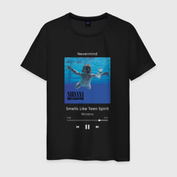 Мужская футболка хлопок Nirvana Smells Like Teen Spirit