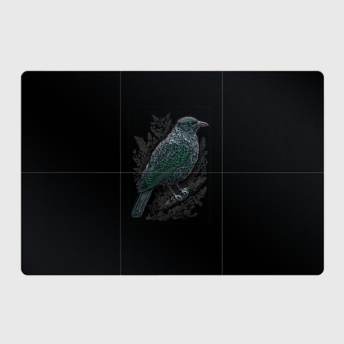 Магнитный плакат 3Х2 Чёрный Ворон птица тёмная
