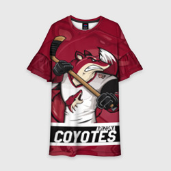 Детское платье 3D Arizona Coyotes маскот