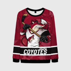 Мужской свитшот 3D Arizona Coyotes маскот