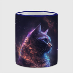Кружка с полной запечаткой Кошка в космосе туманность - фото 2