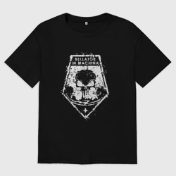 Женская футболка хлопок Oversize Bellator in machina