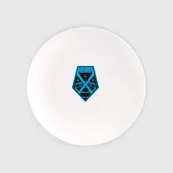 Тарелка Vigilo confido blue