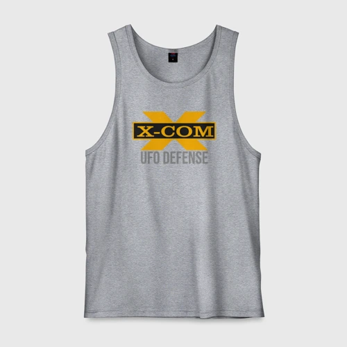 Мужская майка хлопок X-COM ufo defence