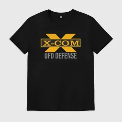 Мужская футболка хлопок X-COM ufo defence
