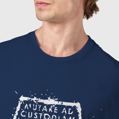 Мужская футболка хлопок X-COM Mutare ad custodiam - фото 6