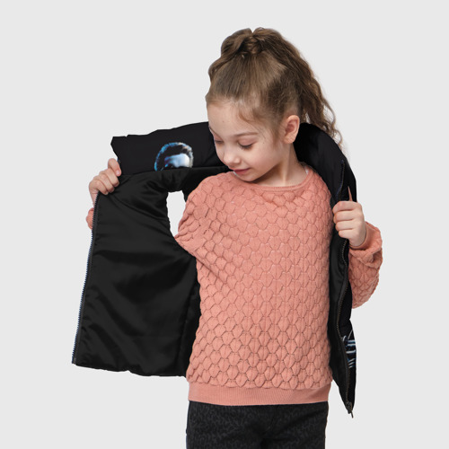 Детский жилет утепленный 3D Терминатор art, цвет черный - фото 5