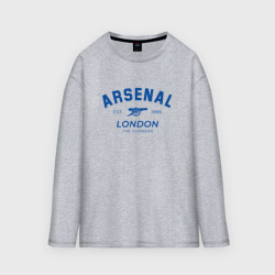 Мужской лонгслив oversize хлопок Arsenal London the gunners