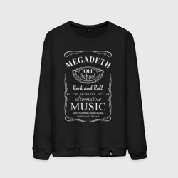 Мужской свитшот хлопок Megadeth в стиле Jack Daniels