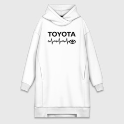 Платье-худи хлопок Любимая Тойота