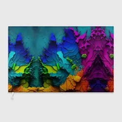 Флаг 3D Взрыв красок