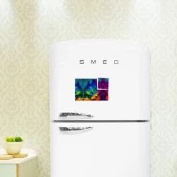 Магнитный плакат 3Х2 Взрыв красок - фото 2