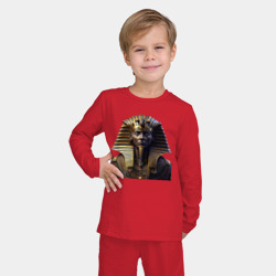 Детская пижама с лонгсливом хлопок Египетский фараон - фото 2