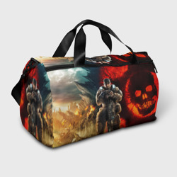 Сумка спортивная 3D Gears of War Маркус Феникс