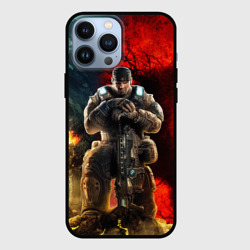 Чехол для iPhone 13 Pro Max Gears of War Маркус Феникс