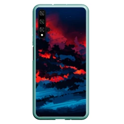 Чехол для Honor 20 Абстрактное небо на закате