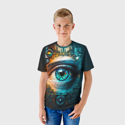 Детская футболка 3D Всевидящий глаз - фото 2