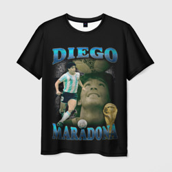 Мужская футболка 3D Диего Марадона ретро