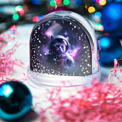 Игрушка Снежный шар Котик космонавт - фото 2