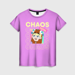 Chaos 2x2 – Женская футболка 3D с принтом купить со скидкой в -31%