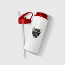 Бутылка для воды с трубочкой Baldurs Gate III - фото 2