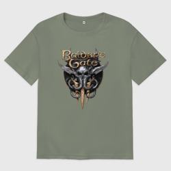 Женская футболка хлопок Oversize Baldurs Gate III