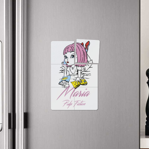 Магнитный плакат 2Х3 Maria - Pulp Fiction - фото 4