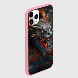 Чехол для iPhone 11 Pro Max матовый Дракон Irezumi - фото 2