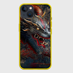 Чехол для iPhone 14 Plus Дракон Irezumi
