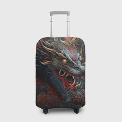 Чехол для чемодана 3D Дракон Irezumi