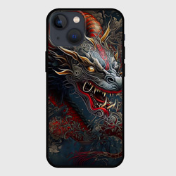 Чехол для iPhone 13 mini Дракон Irezumi